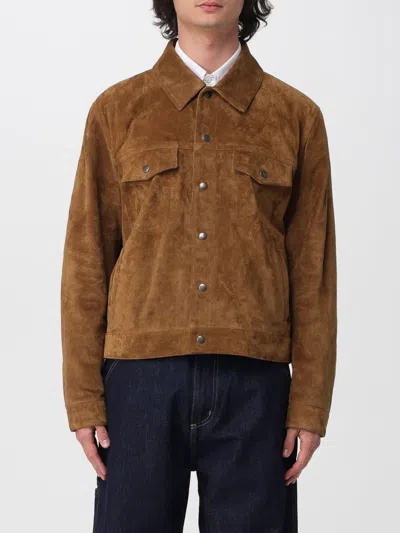 Saint Laurent Jacket Men  In Brown