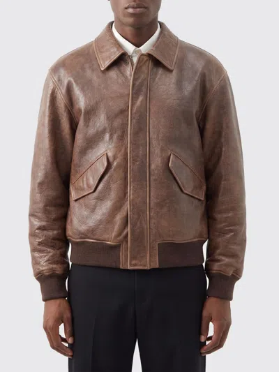 Saint Laurent Jacket Men  In Brown
