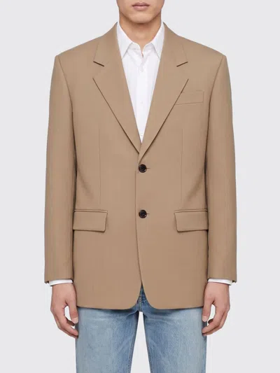 Saint Laurent Jacket Men  In Nude