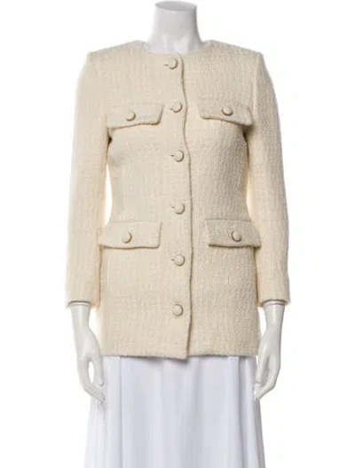 Pre-owned Saint Laurent Jacket In Neutral