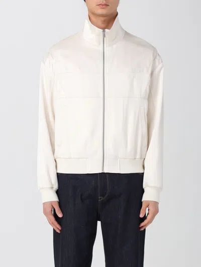 Saint Laurent Men's Acetate Viscose Coats In White