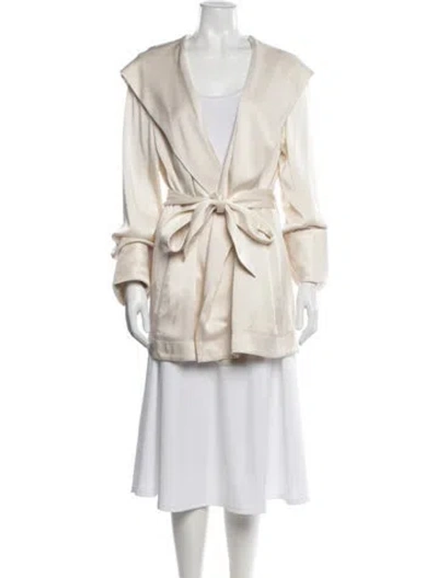 Pre-owned Saint Laurent Jacket W/ Tags In Neutral