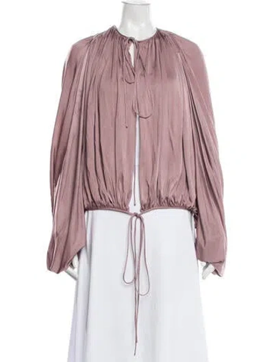 Pre-owned Saint Laurent Jacket W/ Tags In Pink