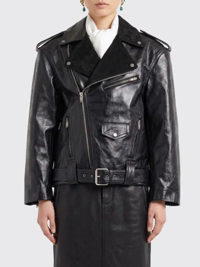 Saint Laurent Jacket Woman In Black