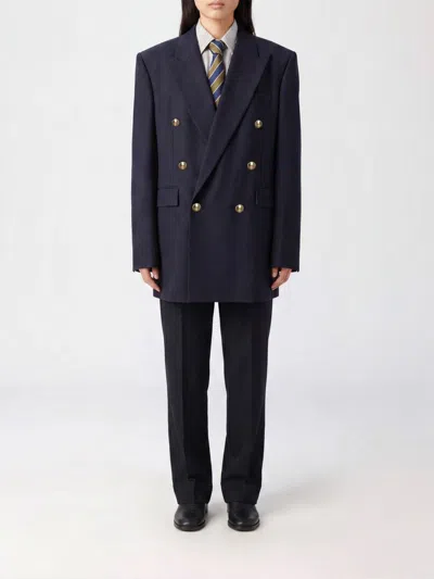 Saint Laurent Jacket Woman In Blue