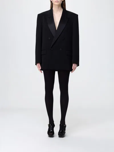 Saint Laurent Jacket Woman  In Black