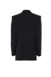 Saint Laurent Blazer Jacket In Grain De Poudre