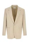 Saint Laurent Single-button Tailored Wool Jacket With Notched Lapels