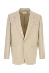 Saint Laurent Single-button Tailored Wool Jacket With Notched Lapels