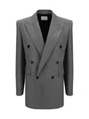 Saint Laurent Women Wool Twill Blazer