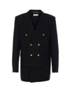 Saint Laurent Jackets In Black