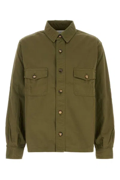 Saint Laurent Jackets And Vests In Green