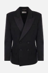 Saint Laurent Jackets In Black
