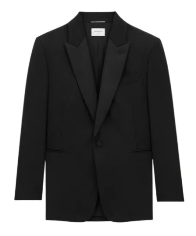 SAINT LAURENT JACKETS BLACKS AND GREYS