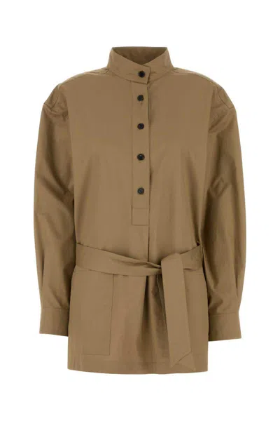 Saint Laurent Jackets In Brown