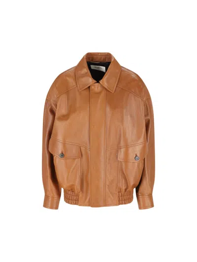 Saint Laurent Jackets In Brown