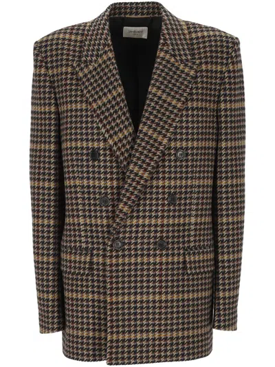 Saint Laurent Jackets In Multi