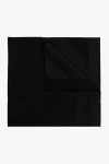 Saint Laurent Ysl Monogram-pattern Scarf
