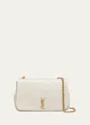 Saint Laurent Mini Jamie 4.3 Shoulder Bag In Crema Soft