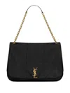 Saint Laurent Jamie Leather Shoulder Bag In Black