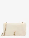 Saint Laurent Mini Jamie 4.3 Leather Shoulder Bag In Beige