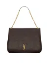 Saint Laurent Lambskin Jamie 4.3 Shoulder Bag In Brown