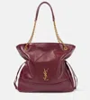 Saint Laurent Jamie 4.3 Large Leather Shoulder Bag In Burgundy