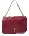 Saint Laurent Jamie 4.3 Large Leather Shoulder Bag In Red
