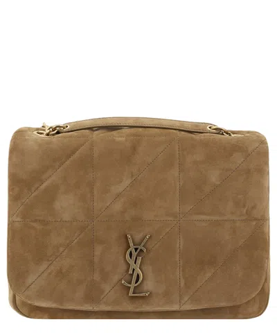 Saint Laurent Jamie 4.3 Medium Shoulder Bag In Beige