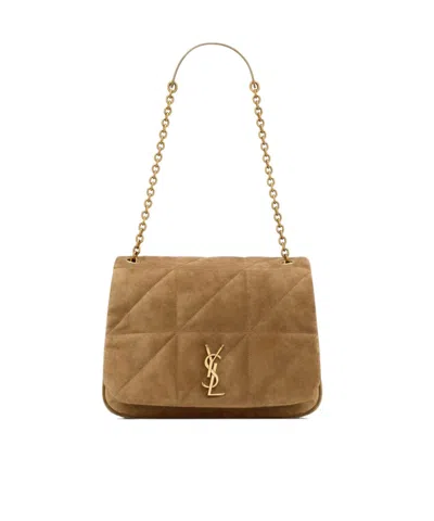 Saint Laurent Jamie 4.3 Medium Shoulder Bag In Brown