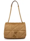 Saint Laurent Jamie 4.3 Medium Suede Shoulder Bag In Tan
