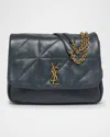 Saint Laurent Jamie 4.3 Medium Ysl Crossbody Bag In Calfskin In Dark Ottanio
