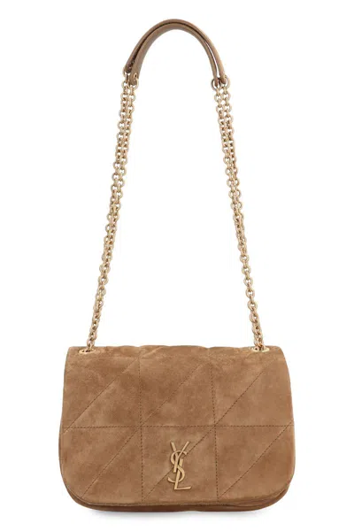 Saint Laurent Jamie 4.3 Mini Crossbody Bag In Brown