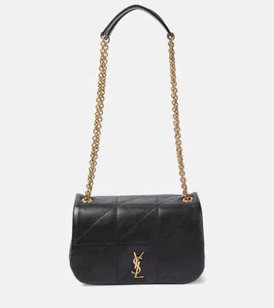 Saint Laurent Women Mini Jamie 4.3 Chain Bag In Lamb Leather In Black