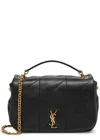 Saint Laurent Jamie 4.3 Mini Leather Shoulder Bag In Black