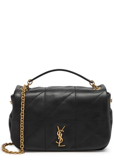 Saint Laurent Jamie 4.3 Mini Leather Shoulder Bag In Black