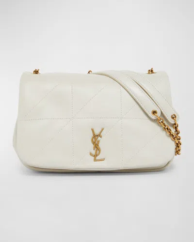 SAINT LAURENT JAMIE 4.3 MINI PATCHWORK LEATHER SHOULDER BAG