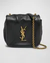 Saint Laurent Jamie 4.3 Nano Ysl Crossbody Bag In Quilted Leather In Nero