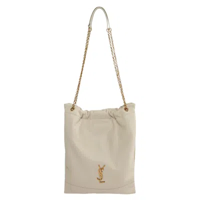 Pre-owned Saint Laurent Jamie 4.3 Pochon 'cream' | Women's Size Onesize In White