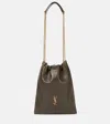 Saint Laurent Jamie 4.3 Pochon Quilted Leather Bucket Bag In Light Musk