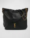 Saint Laurent Jamie 4.3 Pochon Ysl Shoulder Bag In Quilted Leather In Black