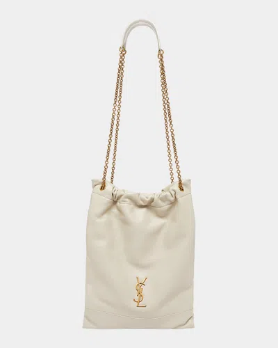 SAINT LAURENT JAMIE 4.3 POCHON YSL SHOULDER BAG IN QUILTED LEATHER