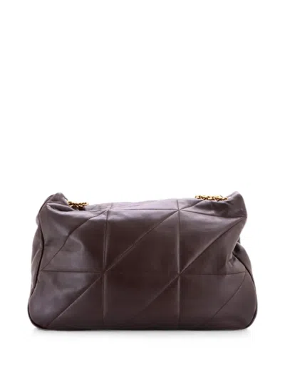 Pre-owned Saint Laurent Jamie 4.3 Quilted Leather Large Shoulder Bag In Brown