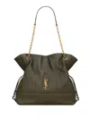 Saint Laurent Lambskin Jamie 4.3 Shoulder Bag In Green