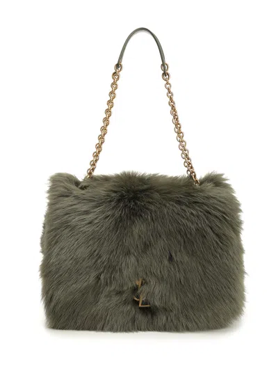 Saint Laurent Jamie 4.3 Shoulder Bags Green