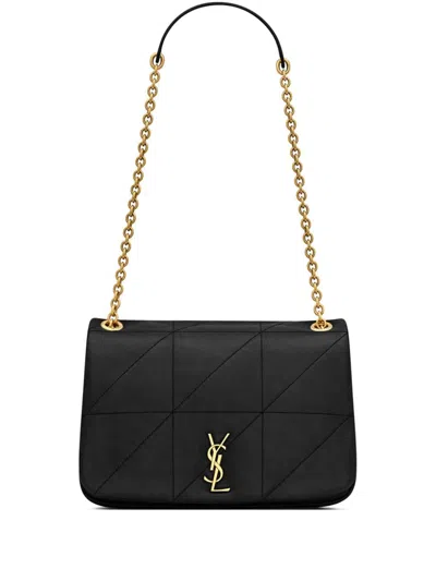 Saint Laurent Woman Black Nappa Leather Jamie 4.3 Shoulder Bag
