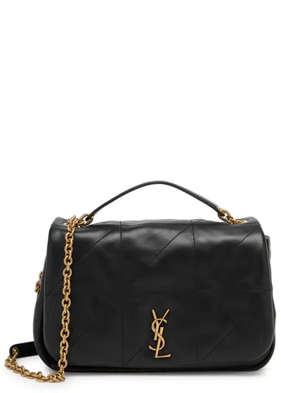 Saint Laurent Jamie 4.3 Small Leather Shoulder Bag In Beige