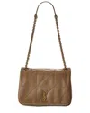 Saint Laurent Jamie 4.3 Small Leather Shoulder Bag In Brown
