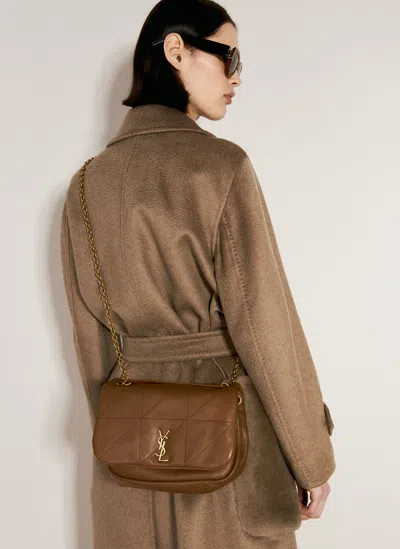Saint Laurent Jamie 4.3 Small Shoulder Bag In Brown