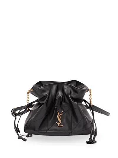 Saint Laurent `jamie` Crossbody Bag In Black